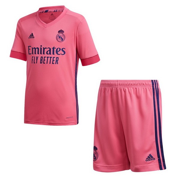 Trikot Real Madrid Auswarts Kinder 2020-21 Pink Fussballtrikots Günstig